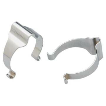 All-City Cable Housing Clamps Silver