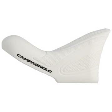 Campagnolo Ultra Shift Lever Hoods for  and later White Pair