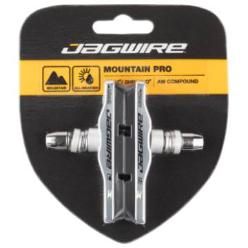 Jagwire Mountain Pro Brake Pads Threaded Post, Silver
