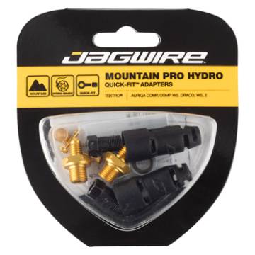 Jagwire Mountain Pro Disc Brake Hydraulic Hose Quick-Fit Adaptor for Tektro Auriga Comp, Auriga Comp WS, Draco, Gemini