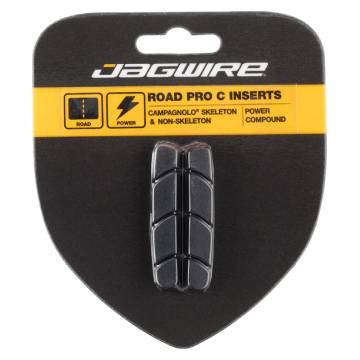 Jagwire Road Pro C Brake Pad Inserts Campagnolo Friction Fit Black