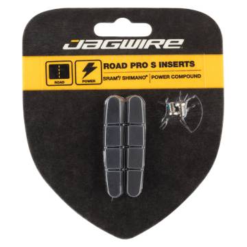 Jagwire Road Pro S Brake Pad Inserts SRAM/Shimano, Black