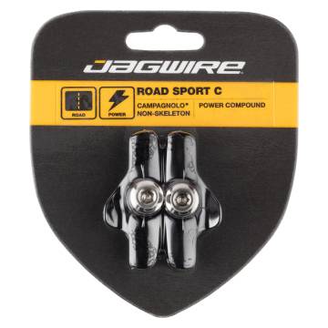 Jagwire Road Sport C Brake Pads Campagnolo Non-Skeleton Silver Power Compound 