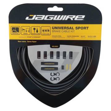Jagwire Universal Sport Brake Cable Kit, Ice Gray