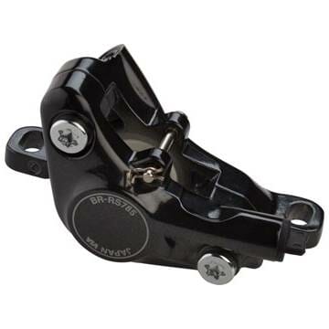 Shimano BR RS Hydraulic Disc Brake Caliper with Resin Pads with Fins Front or Rear