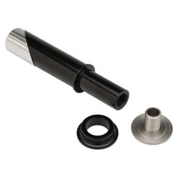 Surly Trailer Stub Axle Assembly: Driveside, LH Thread with Fixing Bolt and Washer