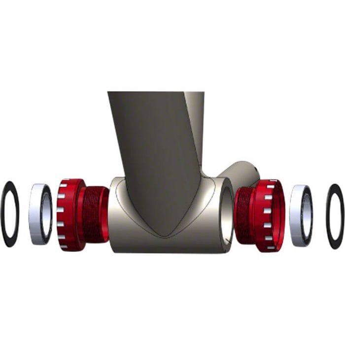Wheels Manufacturing BSA Bottom Bracket Shimano Road, Angular Contact