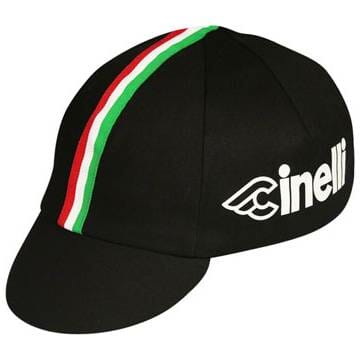 Pace Sportswear Cinelli Cycling Cap: Black