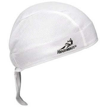 Headsweats Super Duty Shorty Headband: One Size, White
