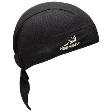 Headsweats Super Duty Shorty Headband: One Size, Black