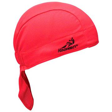 Headsweats Super Duty Shorty Headband: One Size, Red