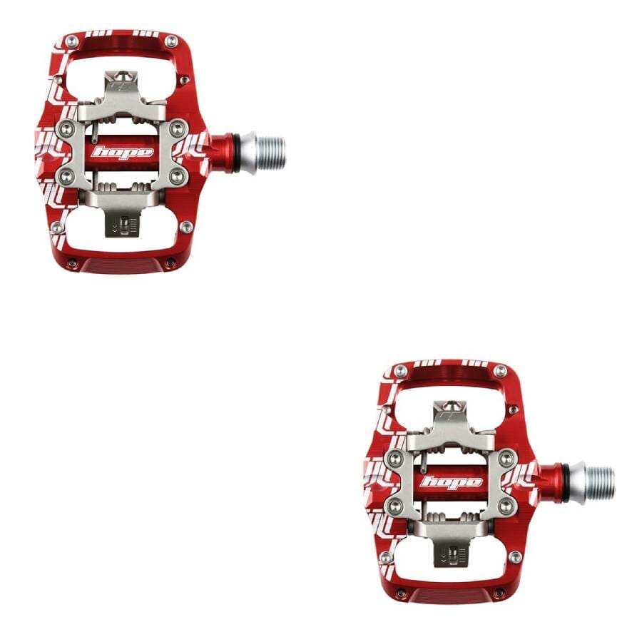 Union Trail Pedals Pair RED