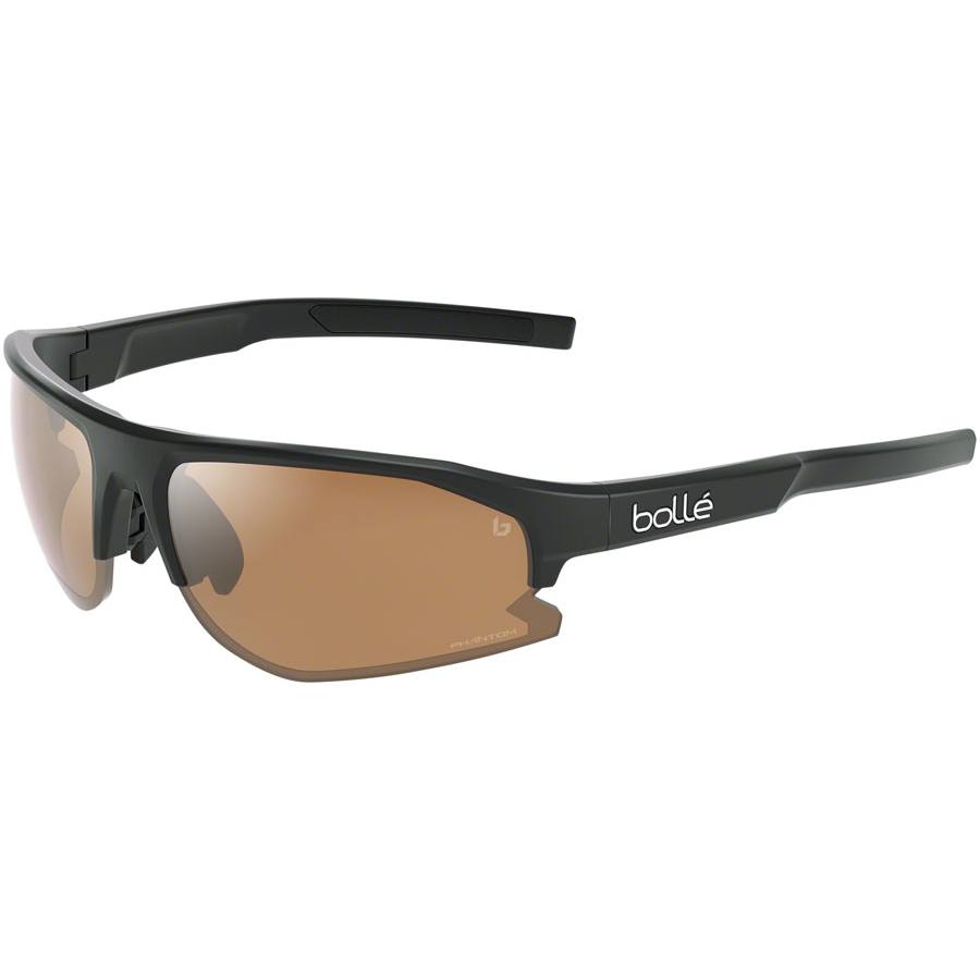 Bolle bolt 2. 0 sunglasses matte black phantom brown gun photochromic lenses