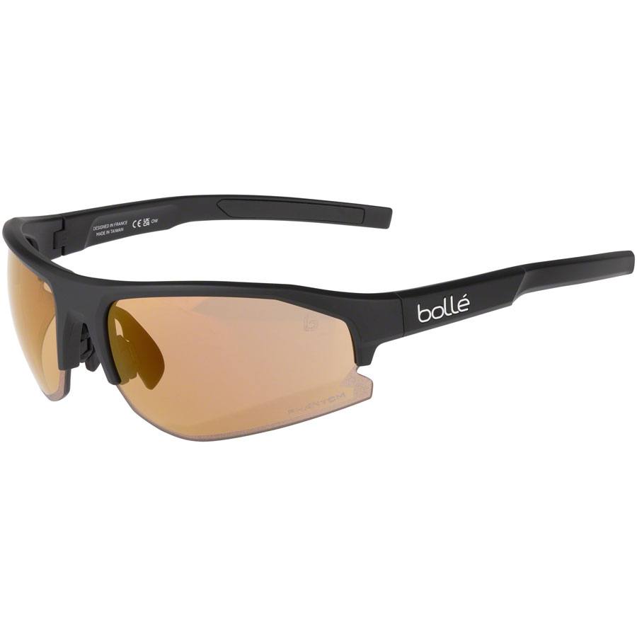 Bolle bolt 2. 0 sunglasses matte black phantom brown red polarized