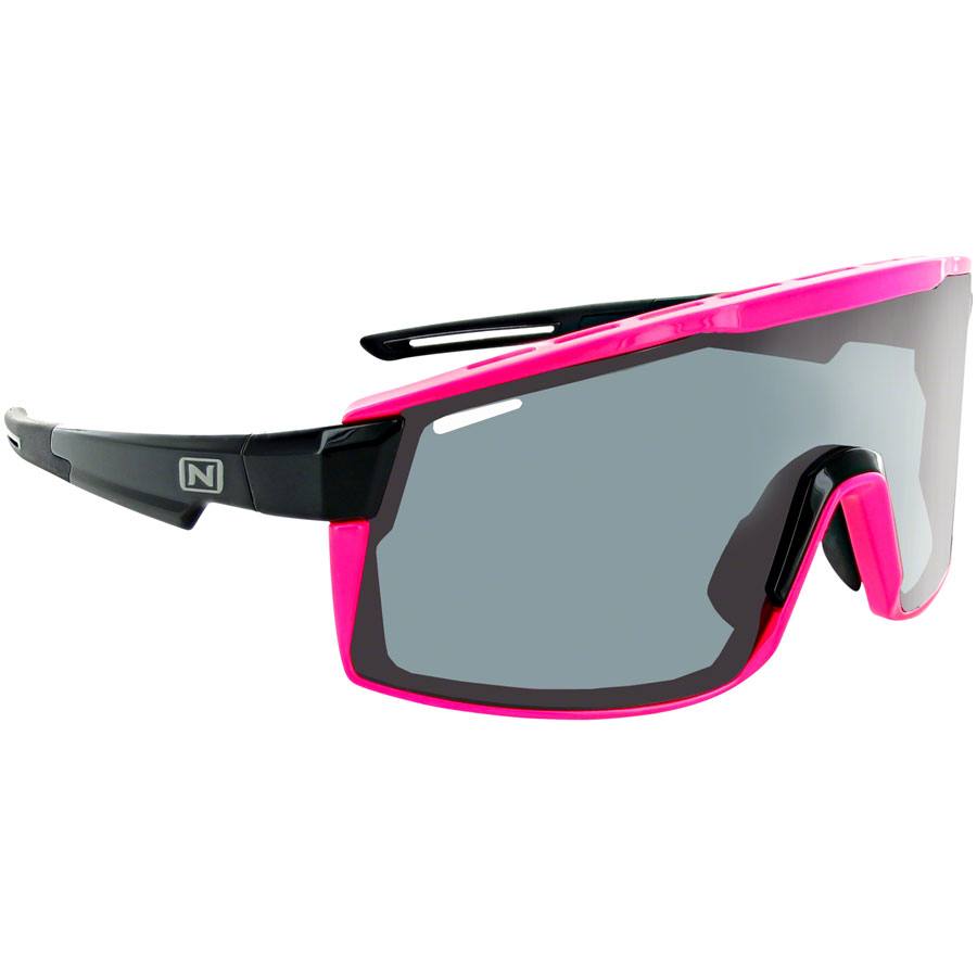 Fixie max sunglasses shiny blackbright pink lens