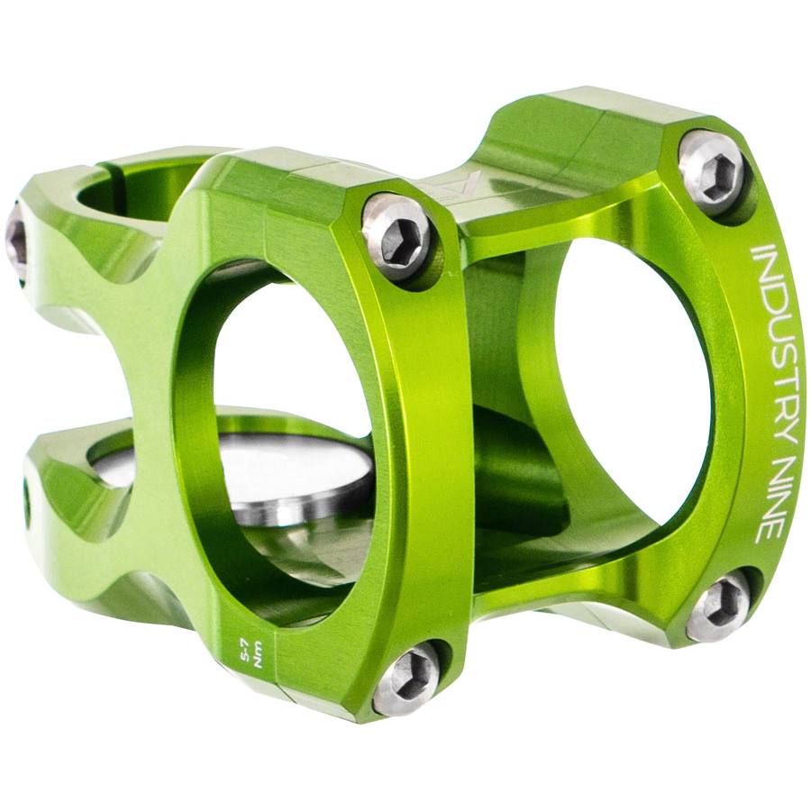 Industry nine a35 stem 40mm 35 clamp 8 1 1822 aluminum lime