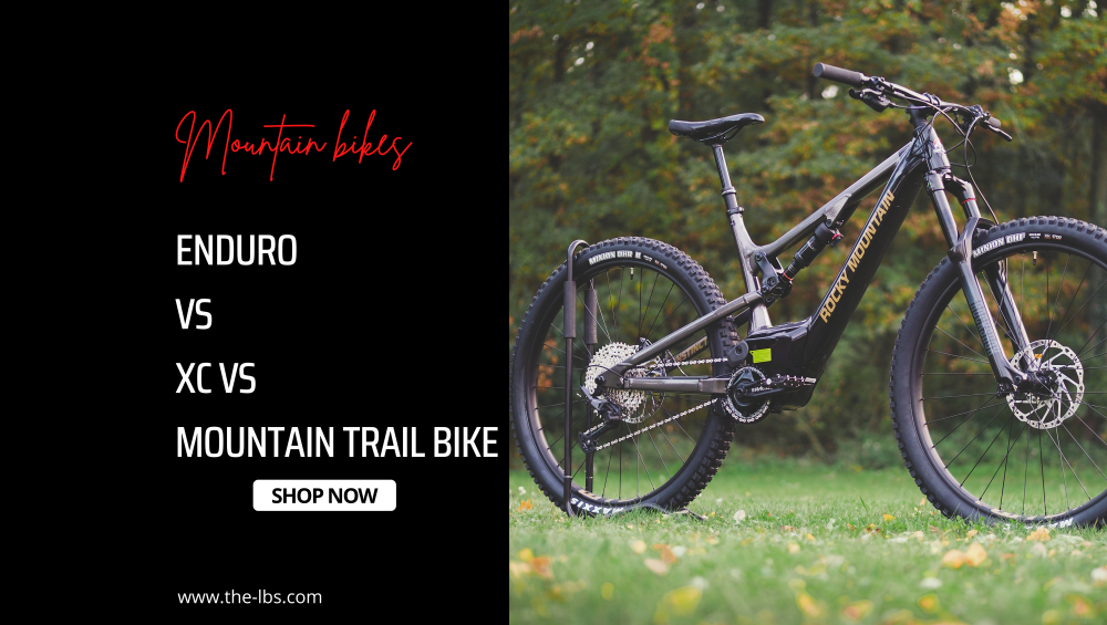 Enduro-bike-cross-country-bike-mountain-trail-bikes