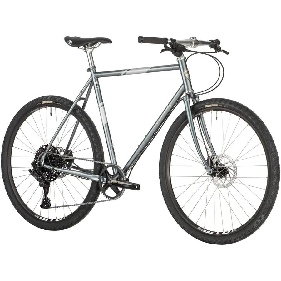 All-city space horse bike 650b steel microshift moon powder