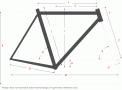 All-City Thunderdome Frameset - 700c Aluminum Hot Pink Blink 58cm main image 0