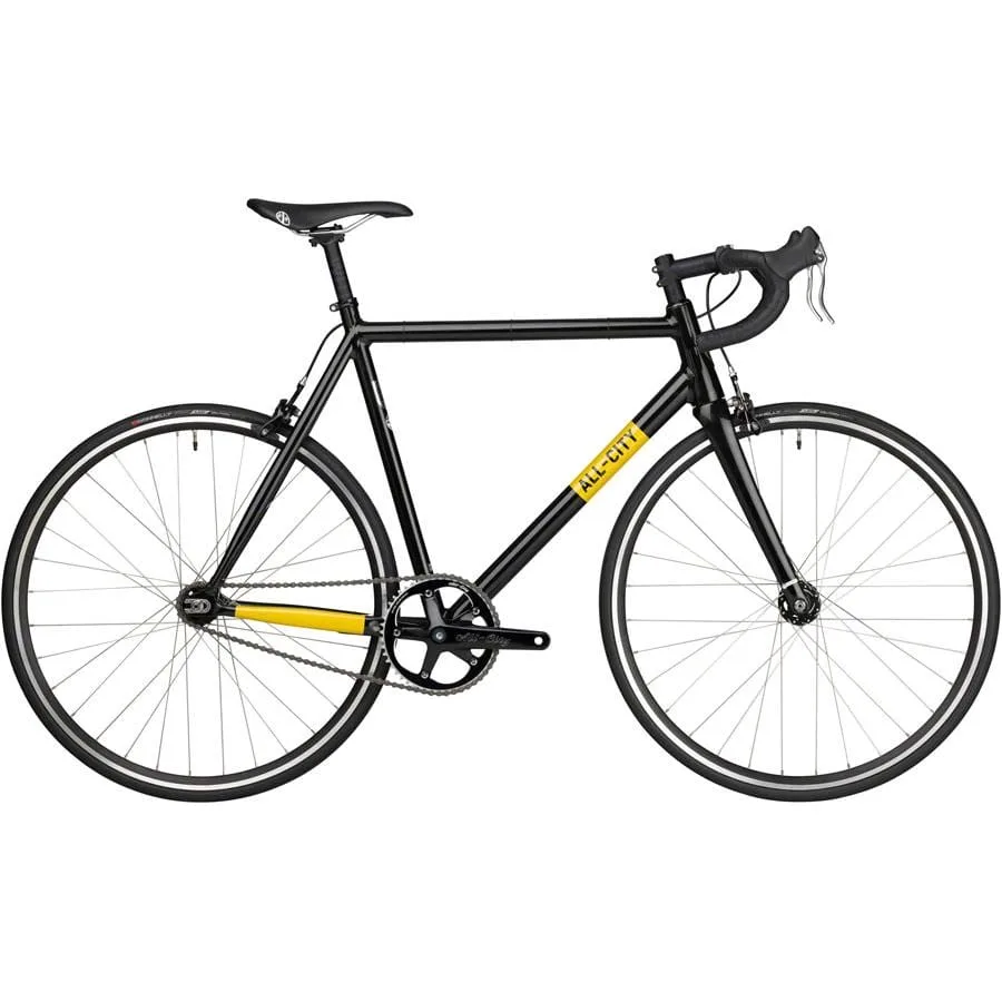 All-City Thunderdome Bike 700c Aluminum Gold Fang