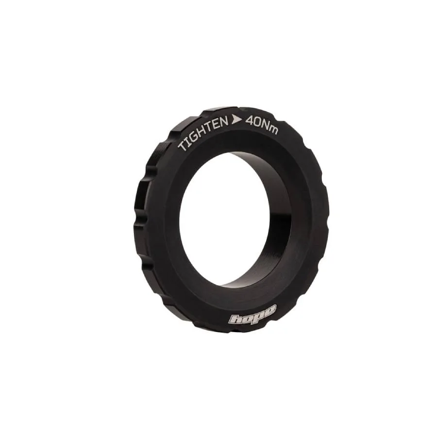 Hope centre lock disc lockring external black hbsp436n
