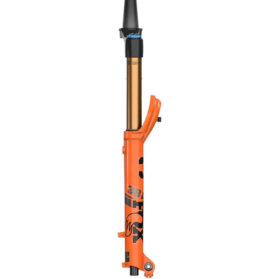 Fox 38 factory suspension fork 27. 5" 170mm 15 x 110mm 44mm offset orange grip2 - image 2