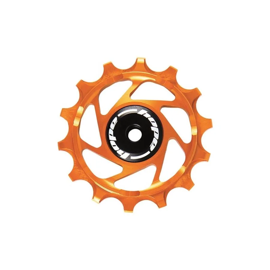 Hope 14T Jockey Wheel Orange HJWSP003-01C