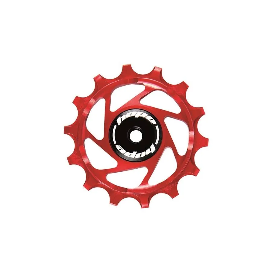 Hope 14T Jockey Wheel RedHJWSP003-01R