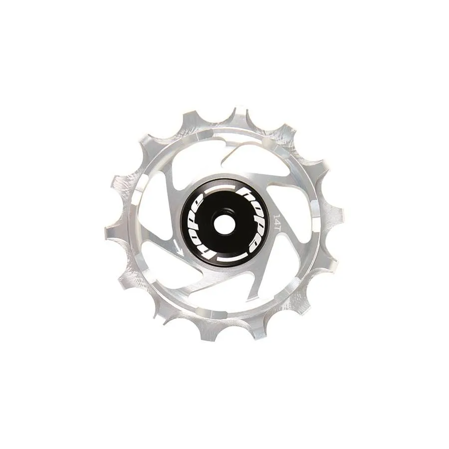 Hope 14T Jockey Wheel Silver HJWSP003-01S