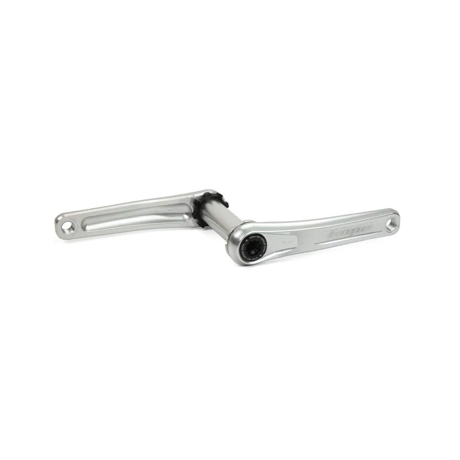 Hope evo crankset no spider 73mm wide silver