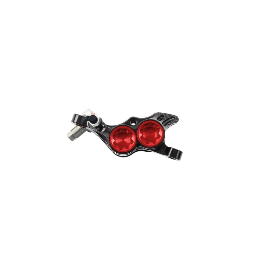 Hope tech 4 e4 brake complete calipers hbspc84r red