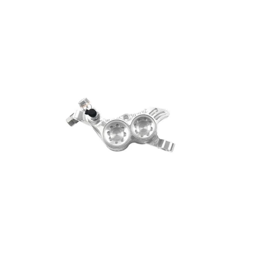 Hope tech 4 v4 brake complete calipers hbspc86s silver silver