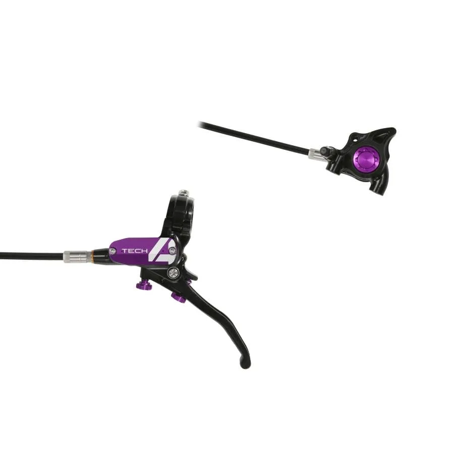 Tech 4 X2 Flatmount No Rotor Black Purple