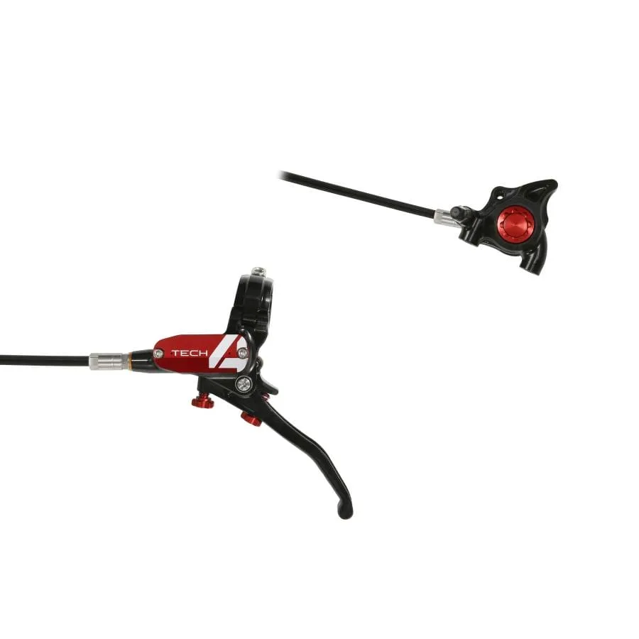 Tech 4 X2 Flatmount No Rotor Black Red