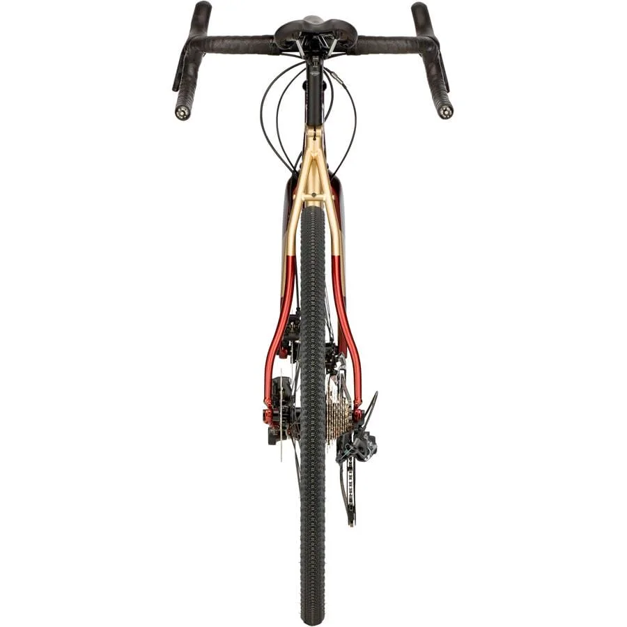 All-city cosmic stallion bike 700c steel grx currant and cream