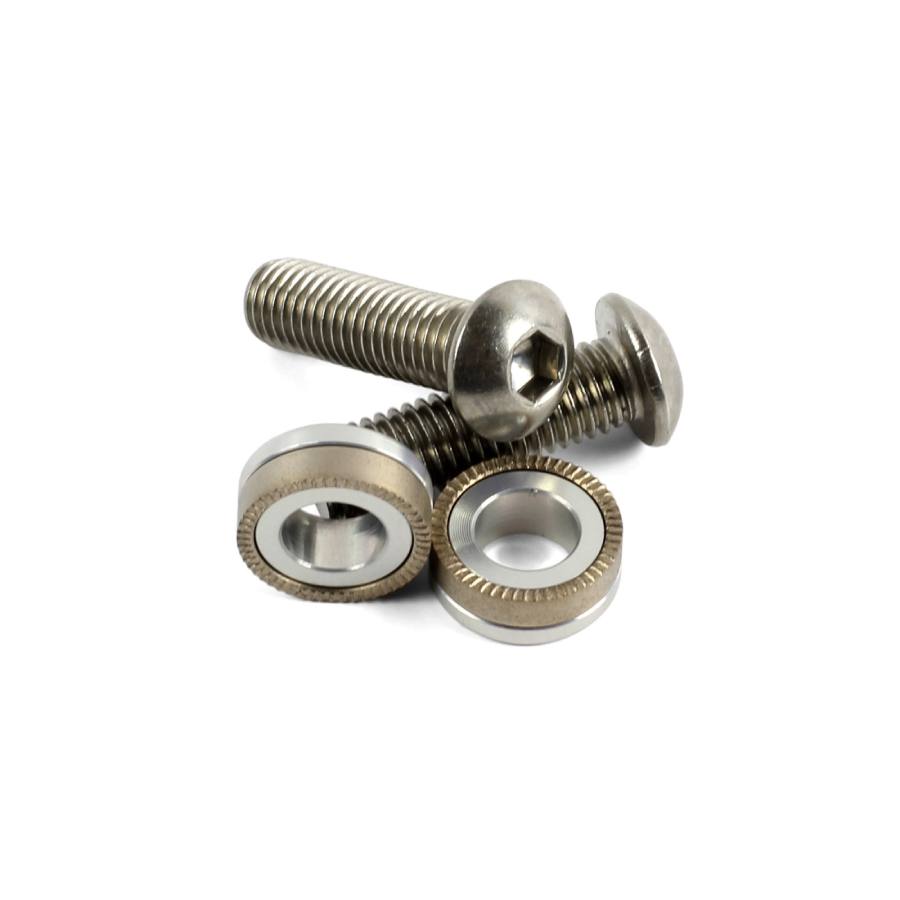 M10 Stainless Steel Bolts/Washers(Pair) Domed HUB220