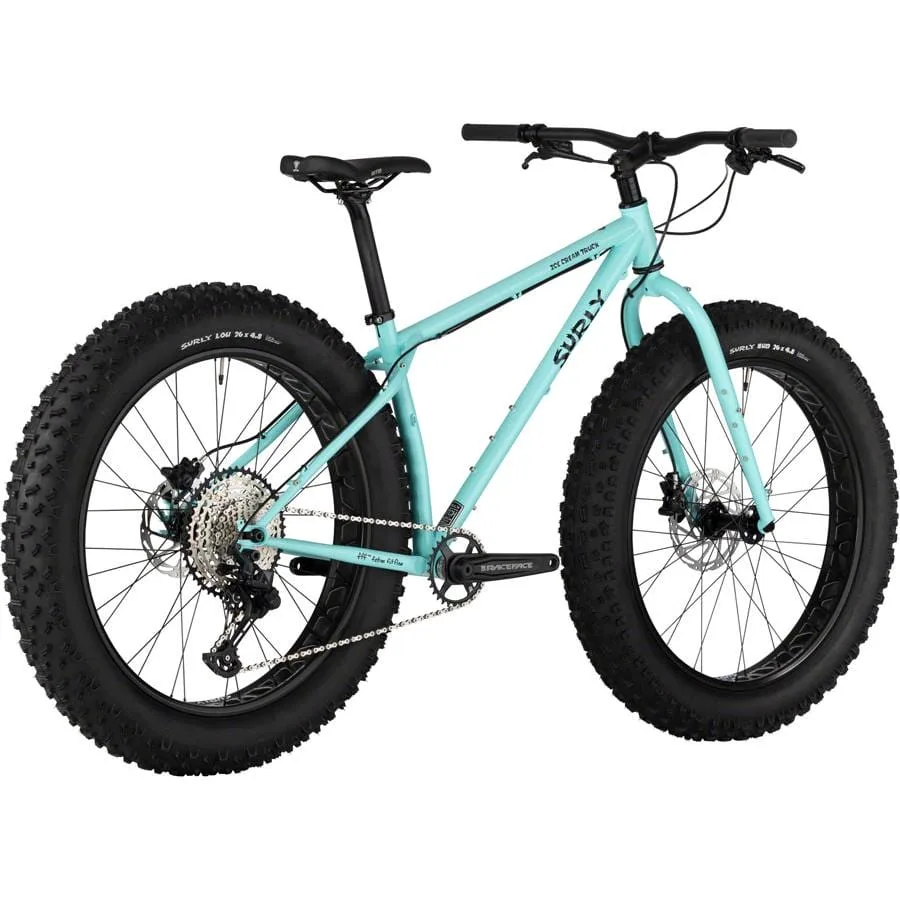 Surly Ice Cream Truck Fat Bike 26" Steel Safety Mask Blue