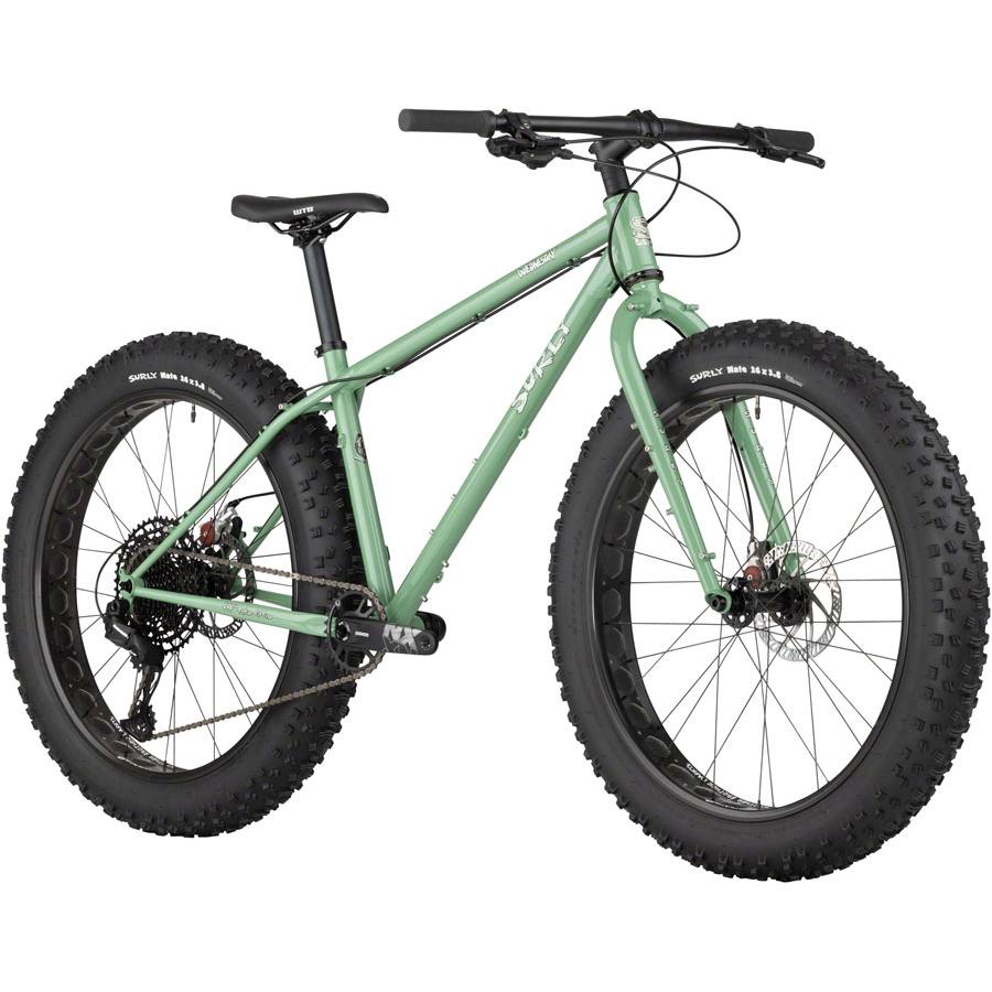 Surly wednesday fat bike steel shangrila green