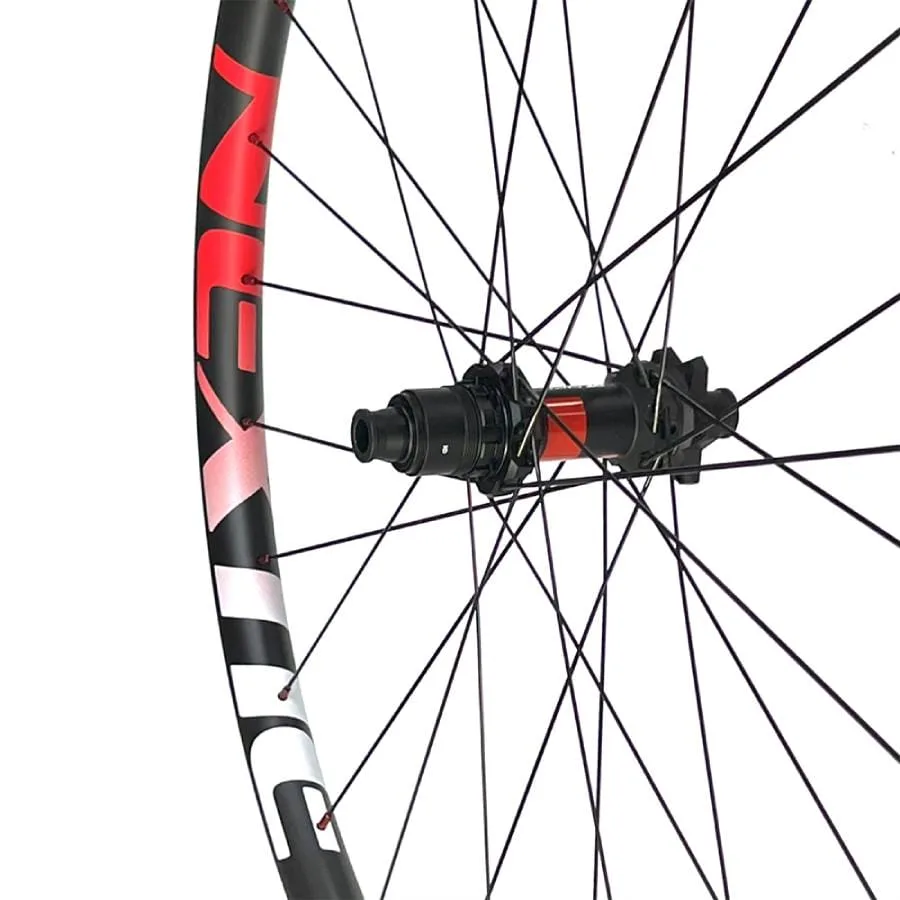 Carbon 26 " mtb wheelset for xc am enduro dh - image 4