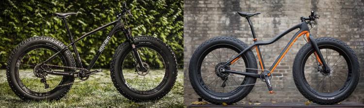 Carbon fat bike rim 65mm