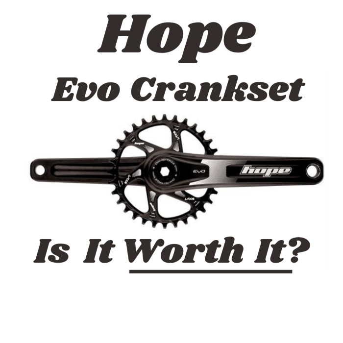 Cover picture for hope crankset review