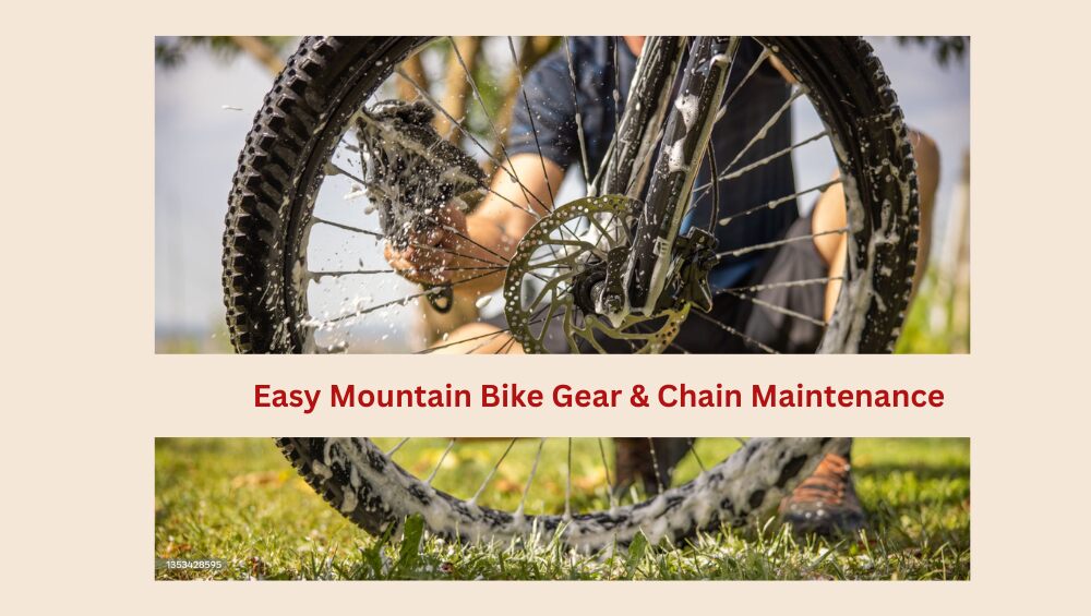 Easy mountain bike gear & chain maintenance routines