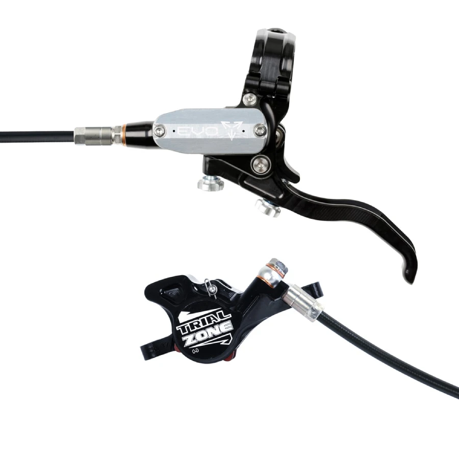 Hope Tech 4 EVO Trial Zone Brakes - No Rotor Brand New Silver